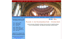 Desktop Screenshot of muziekindenicolaas.nl